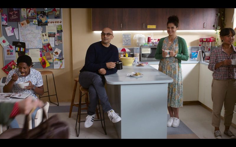 Adidas Superstar Sneakers Worn by Usman Ally as Mohsin Raza in God's Favorite Idiot S01E01 “B-Minus” (2022) (Image 1)