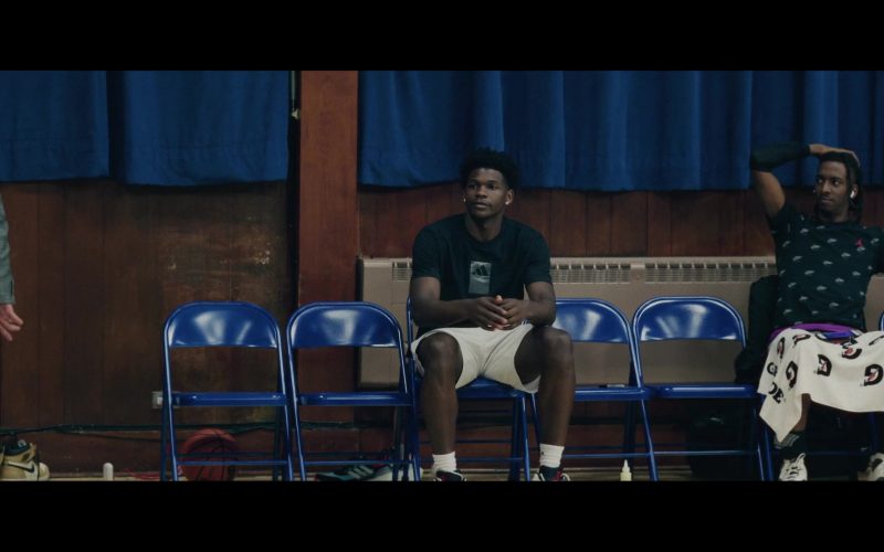 Adidas T-Shirt, Nike AJ Sneakers, Nike Jordan Tee and Gatorade Towel in Hustle (2022) (Image 1)