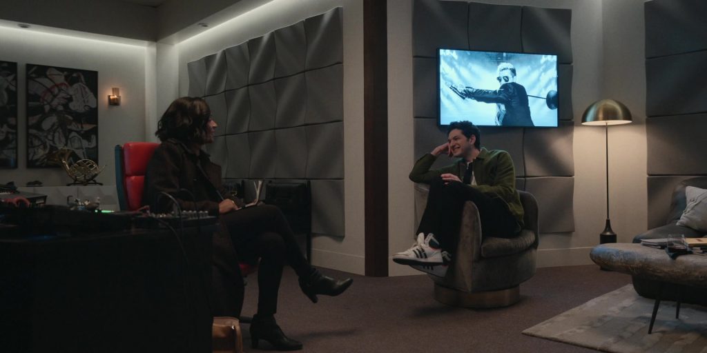 Adidas Top Ten High Top 1979 Anniversary Shoes Worn by Ben Schwartz as Yasper in The Afterparty S01E03 “Yasper” (2022) (Image 2)