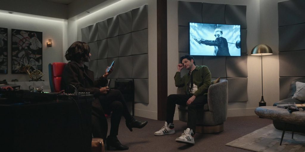 Adidas Top Ten High Top 1979 Anniversary Shoes Worn by Ben Schwartz as Yasper in The Afterparty S01E03 “Yasper” (2022) (Image 3)