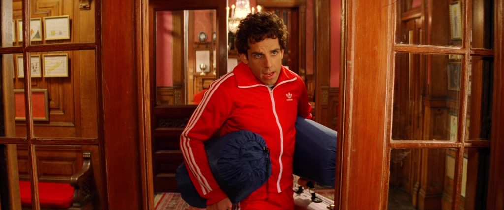 Adidas Tracksuit (Red) and Puma Sneakers Worn by Ben Stiller in The Royal Tenenbaums (2001) (Image 16)