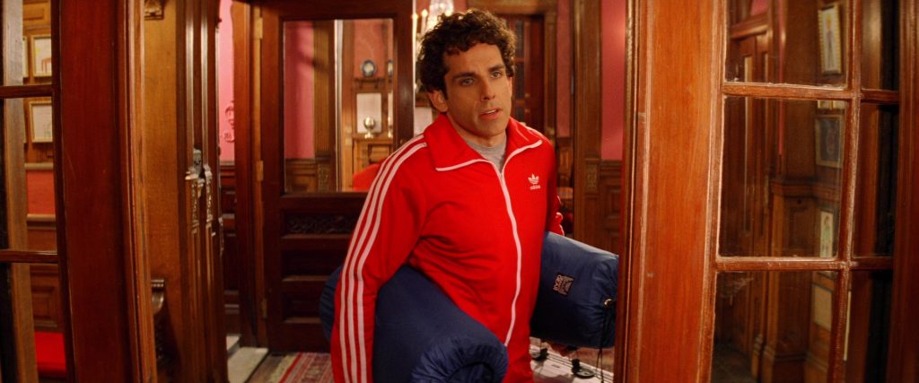 Adidas Tracksuit (Red) and Puma Sneakers Worn by Ben Stiller in The Royal Tenenbaums (2001) (Image 17)