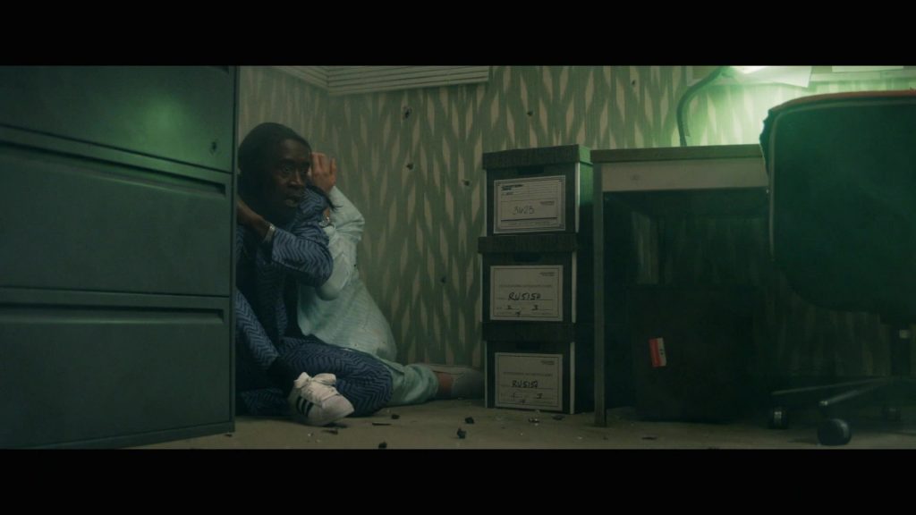 Adidas White Shoes Worn by Don Cheadle in Black Monday S02E03 “Idiot Inside” (2020) (Image 1)