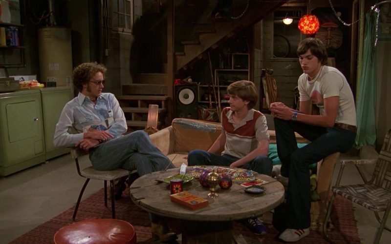 Adidas White Shoes of Ashton Kutcher as Michael Kelso in That '70s Show S01E04 “Battle of the Sexists” (1998) (Image 1)