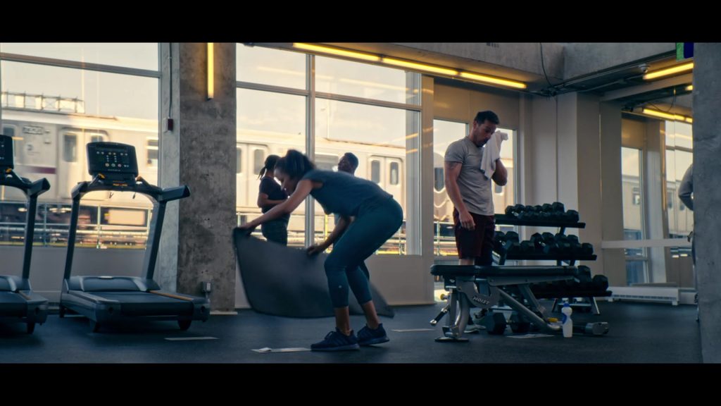 Adidas Women's Blue Sneakers Worn by Dania Ramirez (Hannah) in Tell Me A Story - Season 1, Episode 1 (2018) (Image 1)