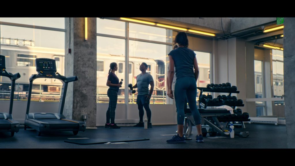 Adidas Women's Blue Sneakers Worn by Dania Ramirez (Hannah) in Tell Me A Story - Season 1, Episode 1 (2018) (Image 4)