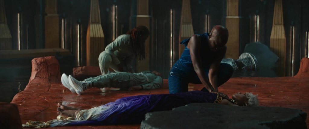 Adidas Women's Shoes and Socks in Black Panther - Wakanda Forever (2022) (Image 1)