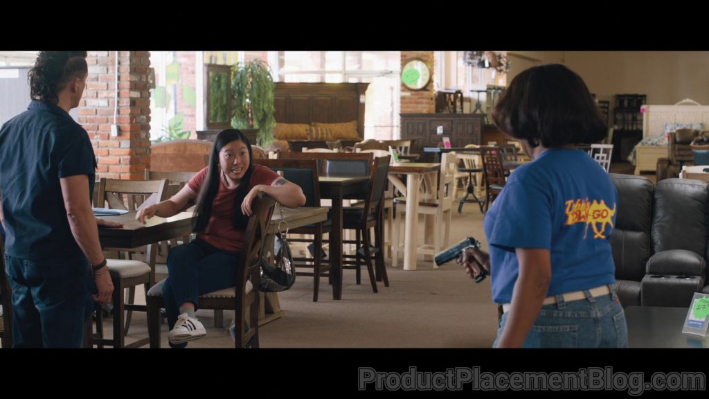 Adidas Women's Sneakers of Awkwafina as Mina in Breaking News in Yuba County (2021) (Image 1)