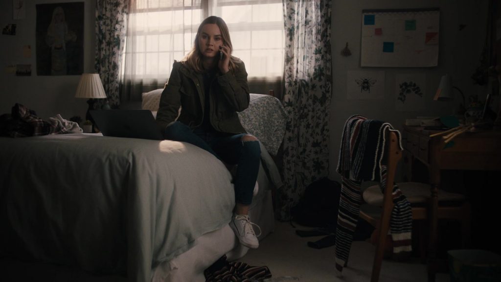 Adidas Women's White Shoes Worn by Liana Liberato in Light as a Feather – Season 2, Episode 3, “… Sly as a Fox” (2019) (Image 1)