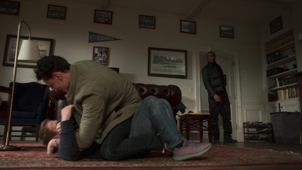 Adidas Yeezy Boost 350 V2 Men's Sneakers of Gianni Paolo as Brayden Weston in Power Book II - Ghost S01E06 “Good vs Evil” (2020) (Image 1)