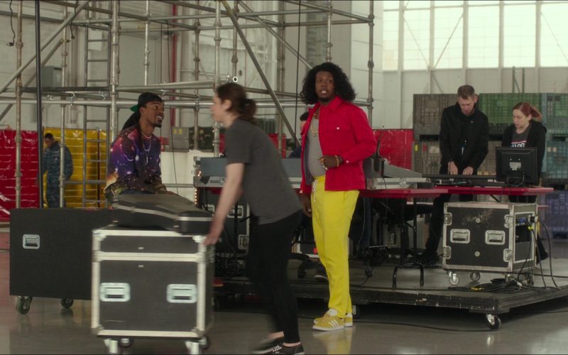Adidas Yellow Shoes Worn by Trinidad James in Pitch Perfect 3 (2017) (Image 1)