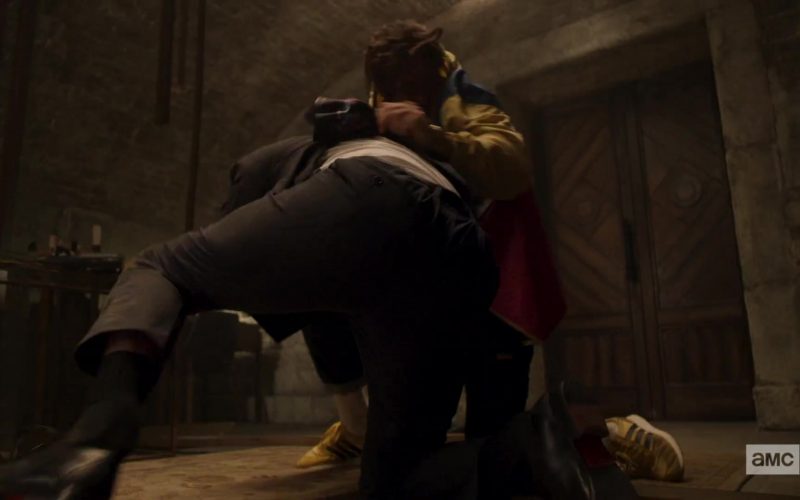 Adidas Yellow Shoes in Preacher – Season 4, Episode 10, End of the World (2019) (Image 1)
