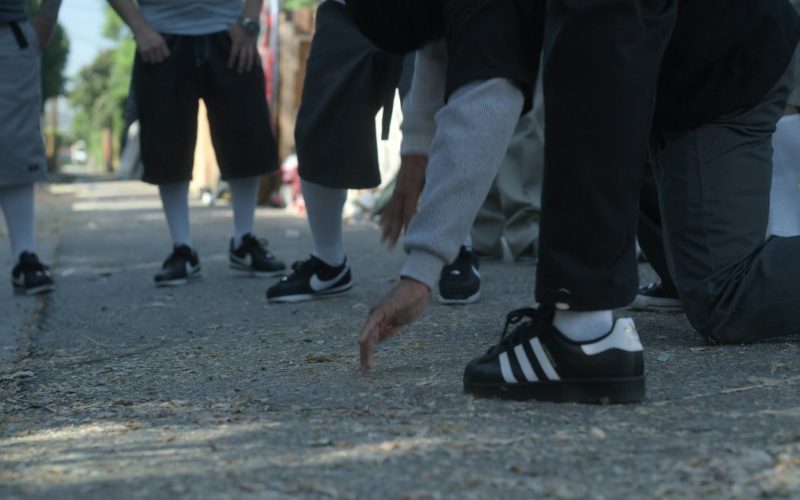 Adidas and Nike Black Sneakers in On My Block S03E08 (2020) (Image 1)