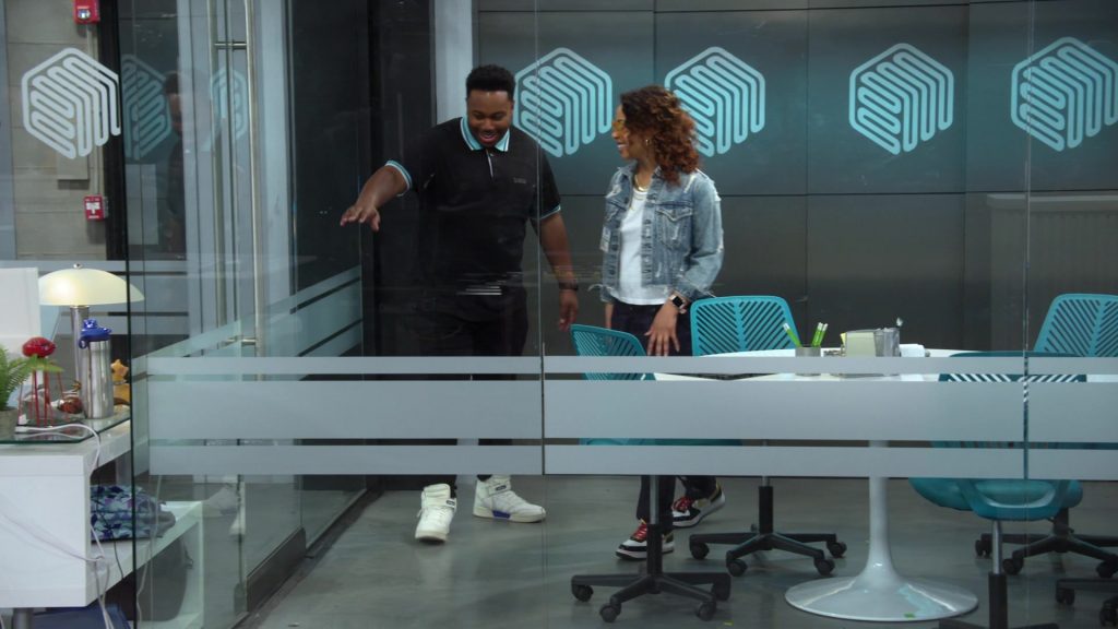 Adidas and Nike Sneakers in The Neighborhood S06E08 “Welcome to the Baby Shower” (2024) (Image 3)
