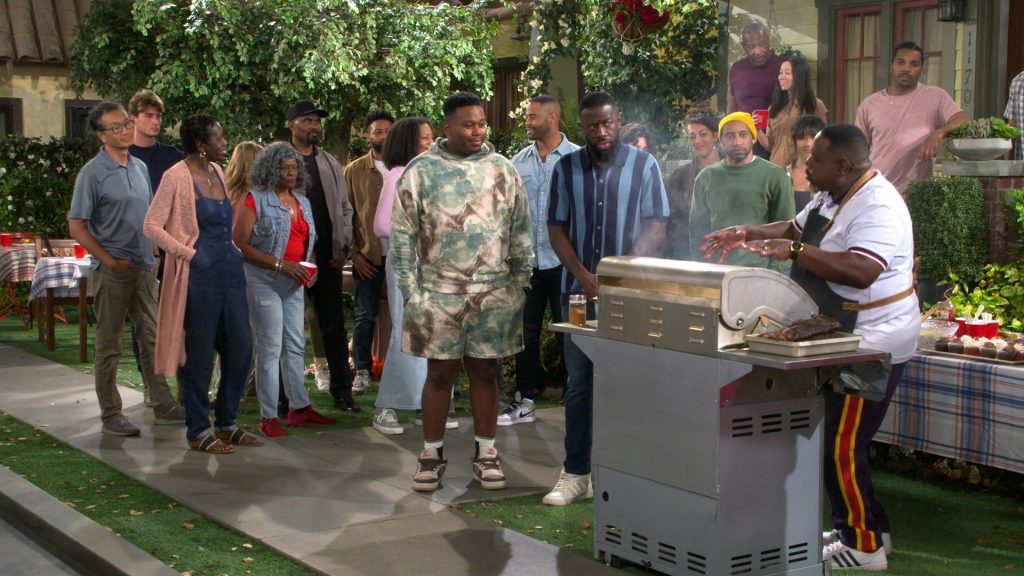 Adidas and Nike Sneakers in The Neighborhood S07E04 “Welcome to the Great Beyond” (2024) (Image 1)