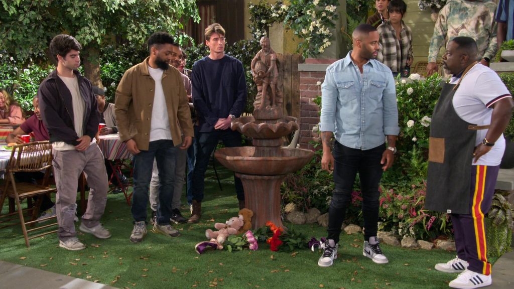 Adidas and Nike Sneakers in The Neighborhood S07E04 “Welcome to the Great Beyond” (2024) (Image 13)