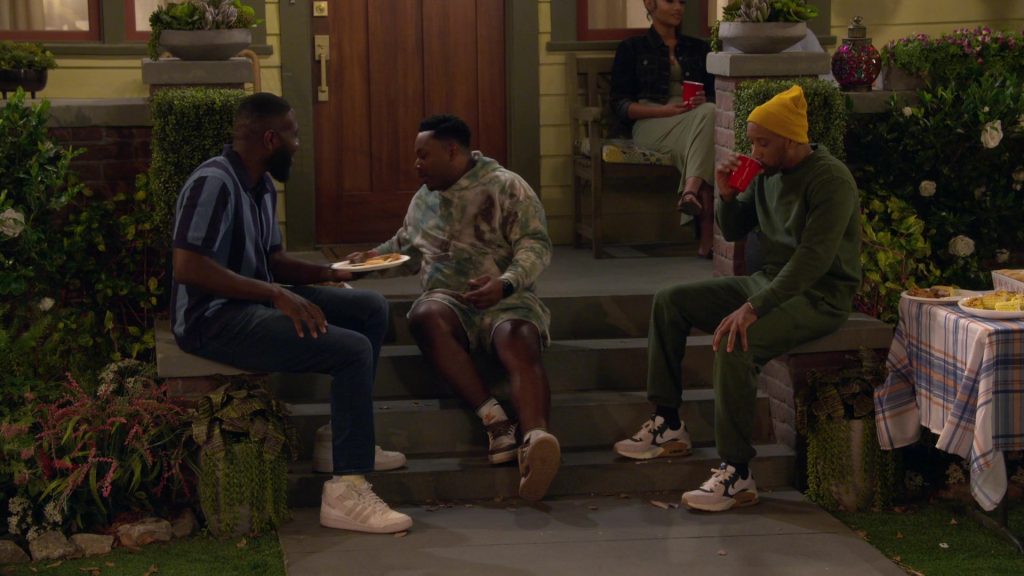 Adidas and Nike Sneakers in The Neighborhood S07E04 “Welcome to the Great Beyond” (2024) (Image 16)