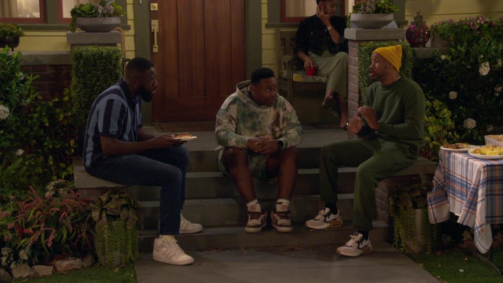 Adidas and Nike Sneakers in The Neighborhood S07E04 “Welcome to the Great Beyond” (2024) (Image 19)