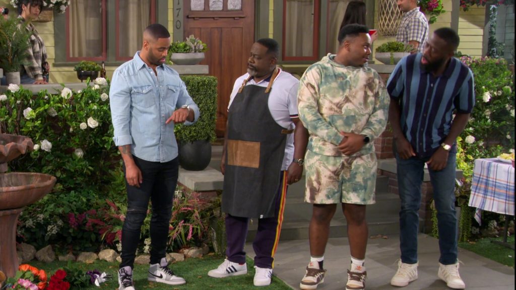 Adidas and Nike Sneakers in The Neighborhood S07E04 “Welcome to the Great Beyond” (2024) (Image 4)
