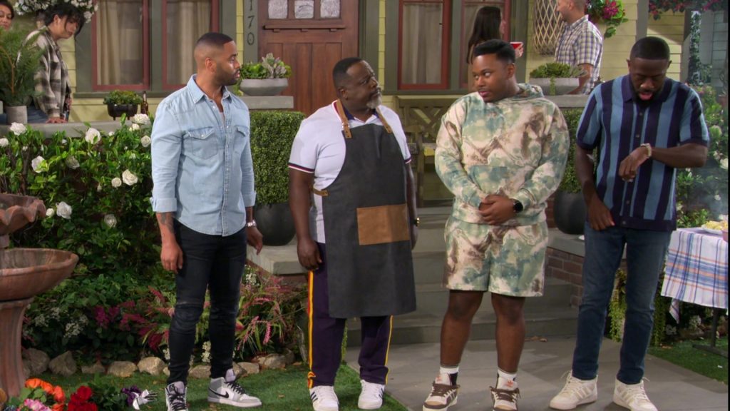 Adidas and Nike Sneakers in The Neighborhood S07E04 “Welcome to the Great Beyond” (2024) (Image 6)