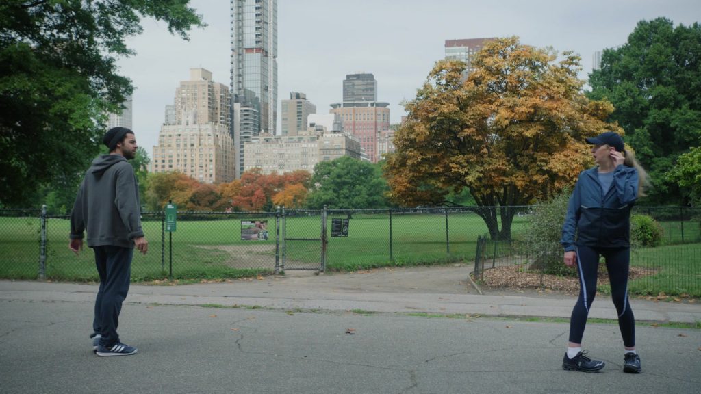 Adidas and ON Sneakers in Etoile S01E07 “The Slip” (2025) (Image 2)