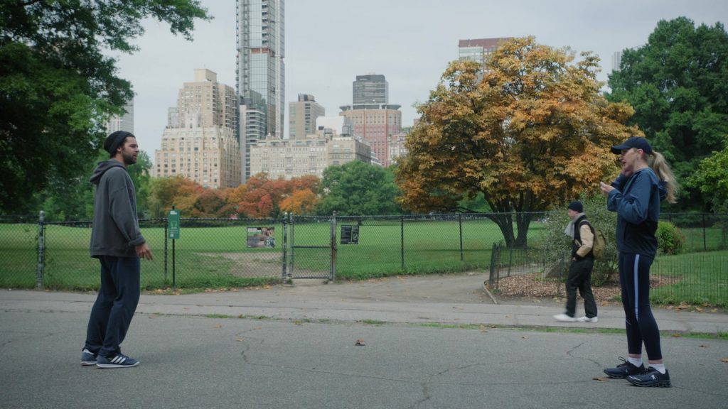 Adidas and ON Sneakers in Etoile S01E07 “The Slip” (2025) (Image 6)