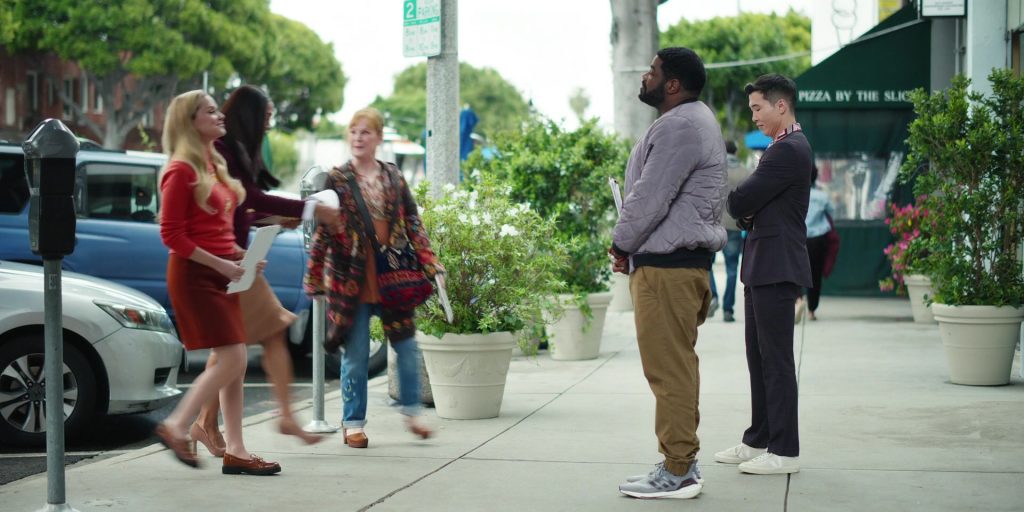 Adidas and Veja Shoes in Loot S02E05 “Mally's” (2024) (Image 1)