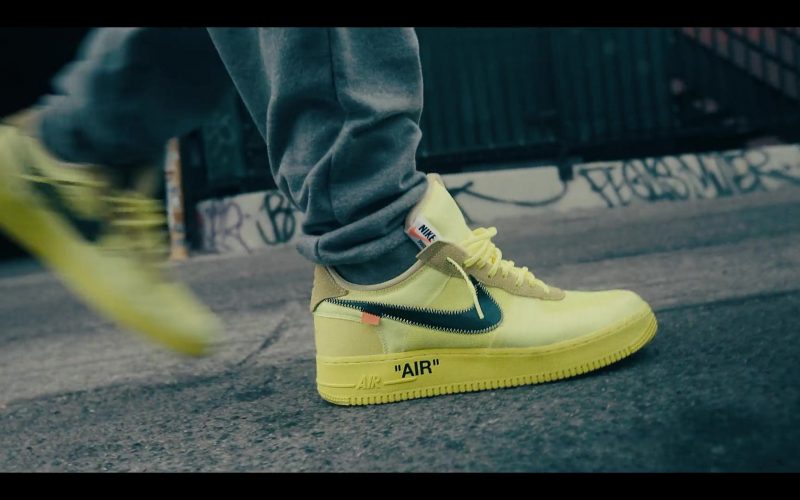 Air Force 1 Sneakers by Nike x Off-White in Sneakerheads S01E01 “100% Pure Adrenaline” (2020) (Image 1)