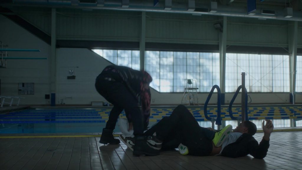 Air Jordan 1 (Nike) Sneakers of Michael Rainey Jr. as Tariq St. Patrick in Power Book II - Ghost S01E08 “Family First” (2020) (Image 1)