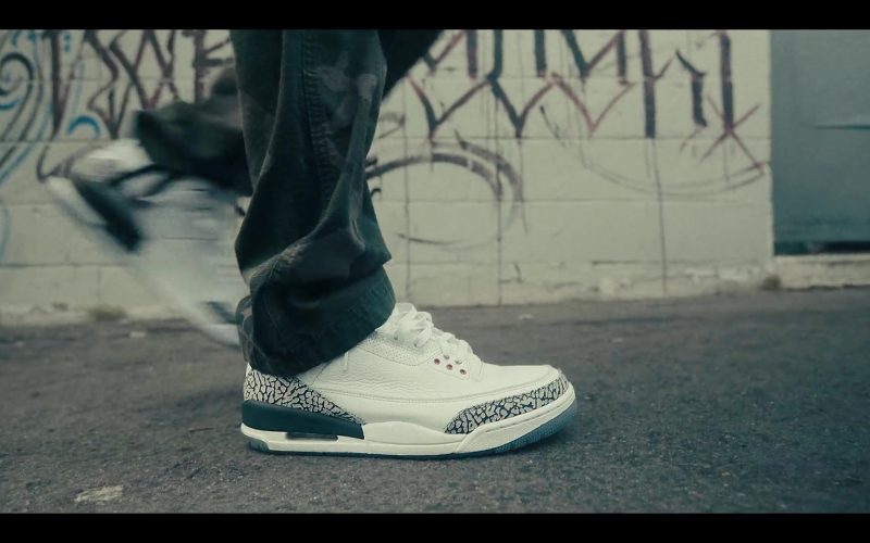 Air Jordan 3 Sneakers by Nike in Sneakerheads S01E01 “100% Pure Adrenaline” (2020) (Image 1)