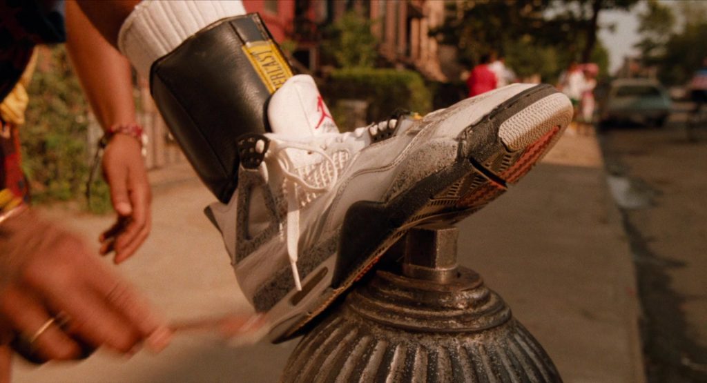 Air Jordan 4 Sneakers Worn by Giancarlo Esposito as Buggin Out in Do the Right Thing (1989) (Image 1)