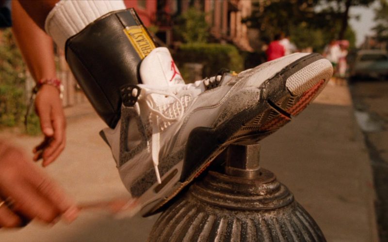 Air Jordan 4 Sneakers Worn by Giancarlo Esposito as Buggin Out in Do the Right Thing (1989) (Image 1)