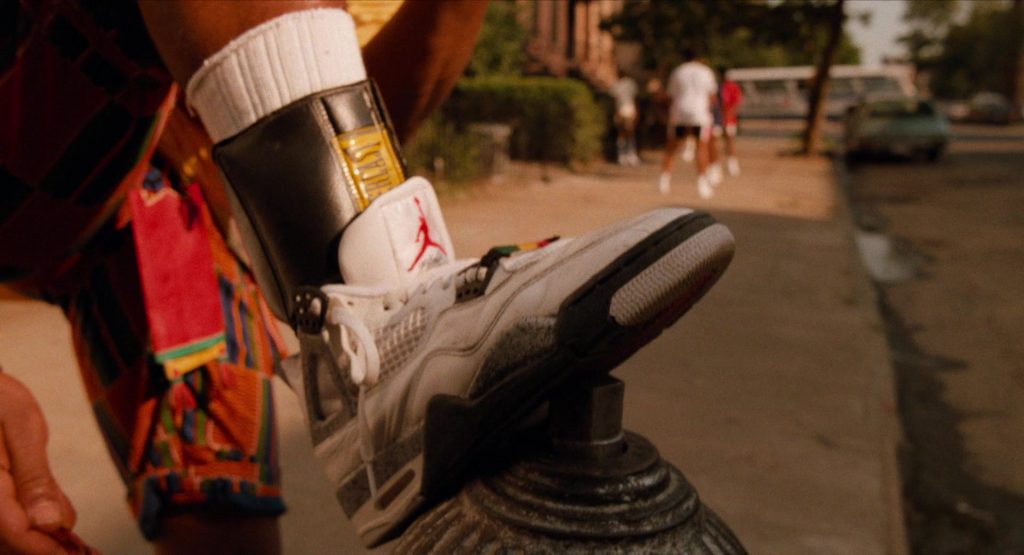 Air Jordan 4 Sneakers Worn by Giancarlo Esposito as Buggin Out in Do the Right Thing (1989) (Image 2)