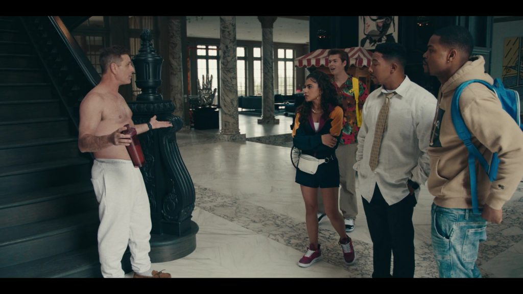 Air Jordan 4 Women's Sneakers of Jearnest Corchado as Nori in Sneakerheads S01E03 “The Match” (2020) (Image 2)
