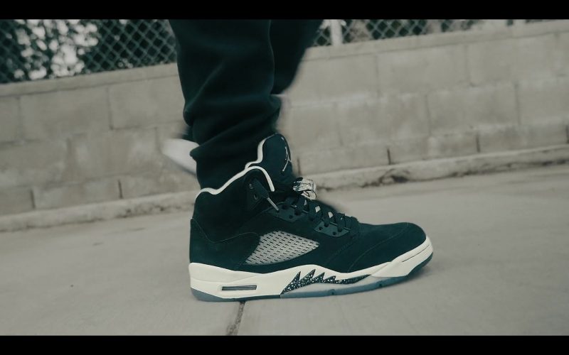 Air Jordan 5 Retro Oreo Black Sneakers by Nike in Sneakerheads S01E01 “100% Pure Adrenaline” (2020) (Image 1)