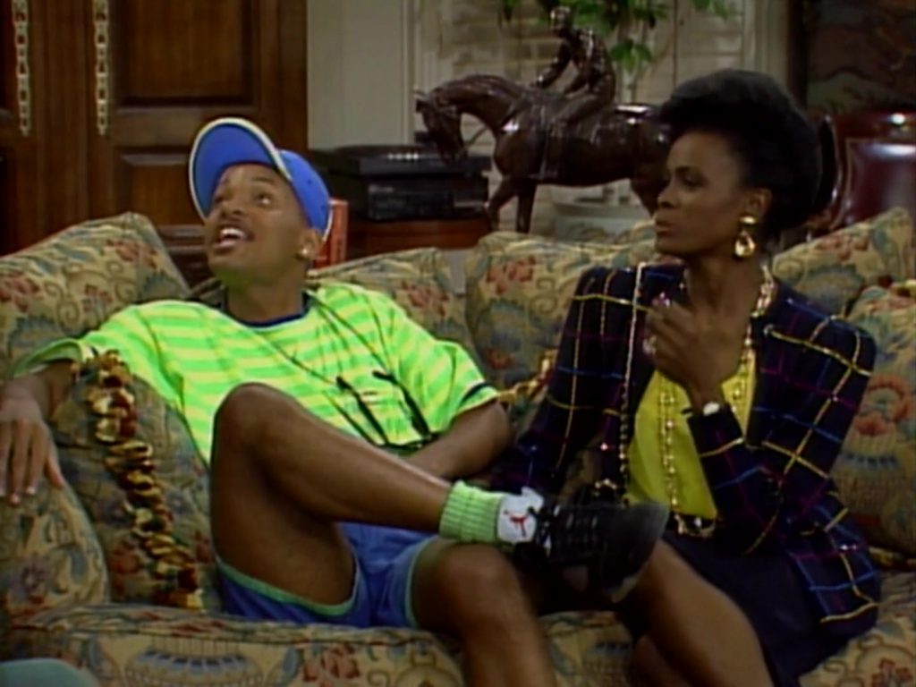 Air Jordan Black Sneakers Worn by Will Smith in The Fresh Prince of Bel-Air S01E01 “The Fresh Prince Project” (1990) (Image 1)