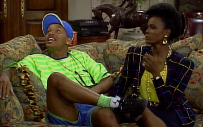 Air Jordan Black Sneakers Worn by Will Smith in The Fresh Prince of Bel-Air S01E01 “The Fresh Prince Project” (1990) (Image 1)