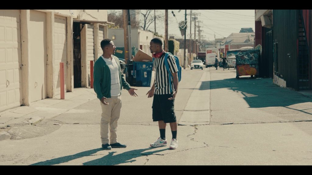 Air Max 1 by Nike x Parra Sneakers of Andrew Bachelor as Bobby in Sneakerheads S01E01 “100% Pure Adrenaline” (2020) (Image 2)