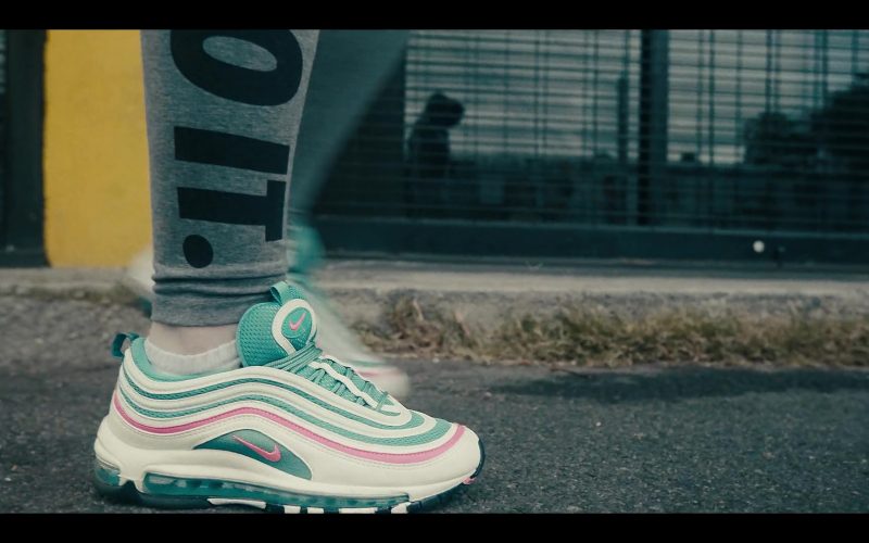 Air Max 97 Women's White-Psychic Pink-Nightshade Sneakers in Sneakerheads S01E01 “100% Pure Adrenaline” (2020) (Image 1)