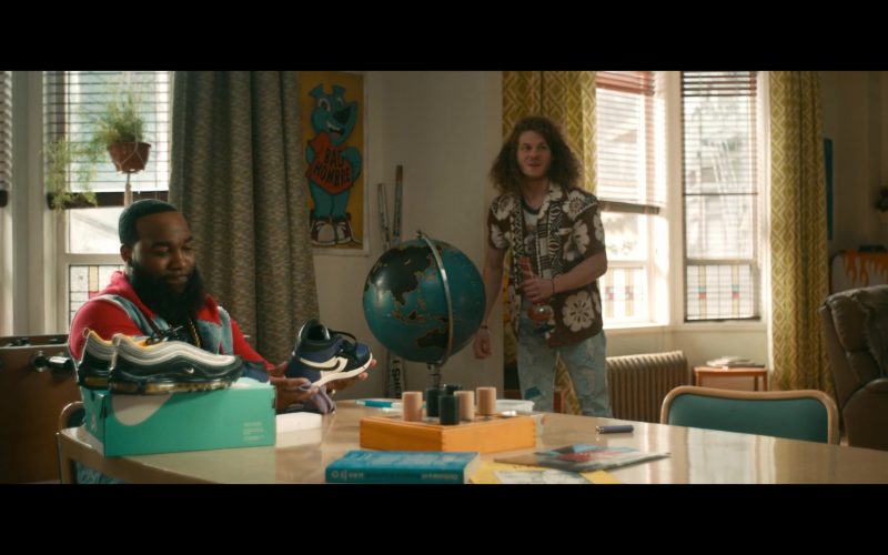 Air Max 97 and Nike Jordan 1 Sneakers in Woke S01E08 “Blue Lies Matter” (2020) (Image 1)
