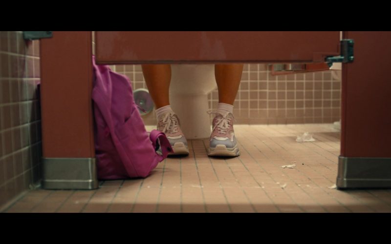 Ash As-Addict Bis Lavender Multi Sneakers of Haley Lu Richardson as Veronica Clarke in Unpregnant (2020) (Image 1)
