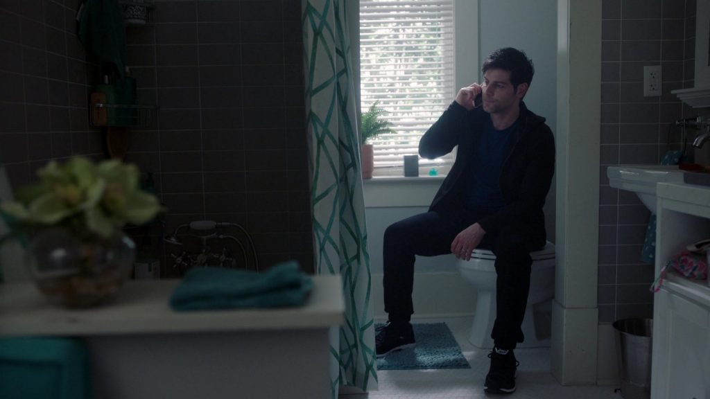 Asics Black Sneakers Worn by David Giuntoli as Eddie Saville in A Million Little Things S02E19 “‘Til Death Do Us Part” (2020) (Image 1)