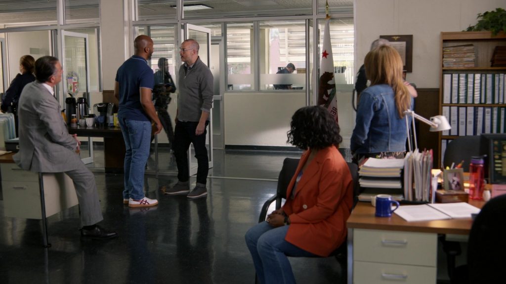 Asics Men's Japan S White-Beet Juice Sneakers in Rebel S01E08 “It's All About the Chemistry” (2021) (Image 1)