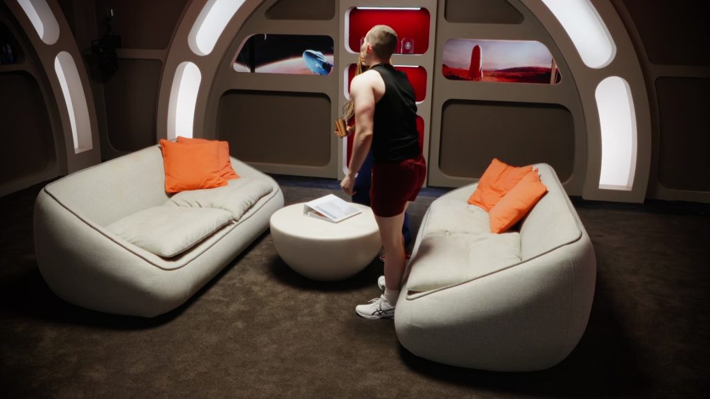 Asics Men's Sneakers in Stars on Mars S01E03 “Fire in the Hole” (2023) (Image 1)
