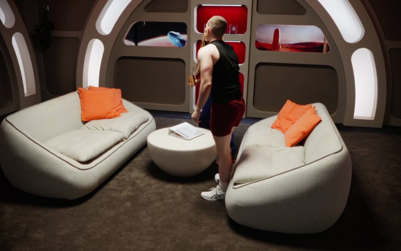 Asics Men's Sneakers in Stars on Mars S01E03 “Fire in the Hole” (2023) (Image 1)