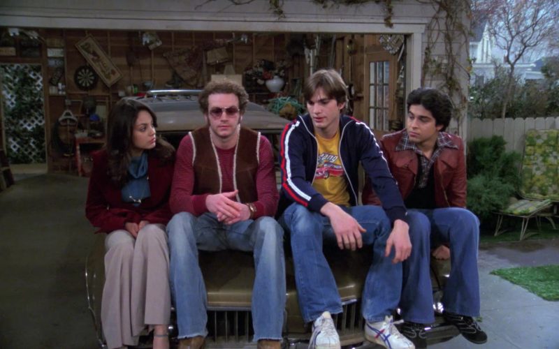 Asics Onitsuka Tiger Shoes of Ashton Kutcher in That '70s Show S05E17 “The Battle of Evermore” (2003) (Image 1)