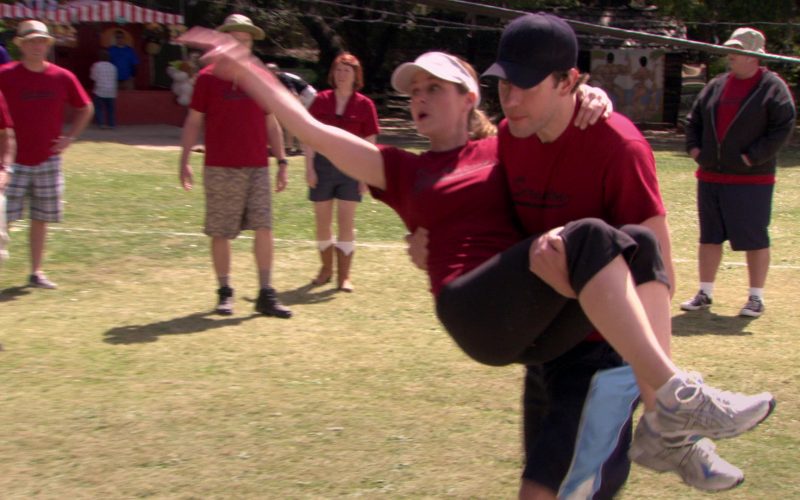 Asics Sneakers Worn by Jenna Fischer (Pam Beesly) in The Office – Season 5, Episode 28, “Company Picnic” (2009) (Image 1)