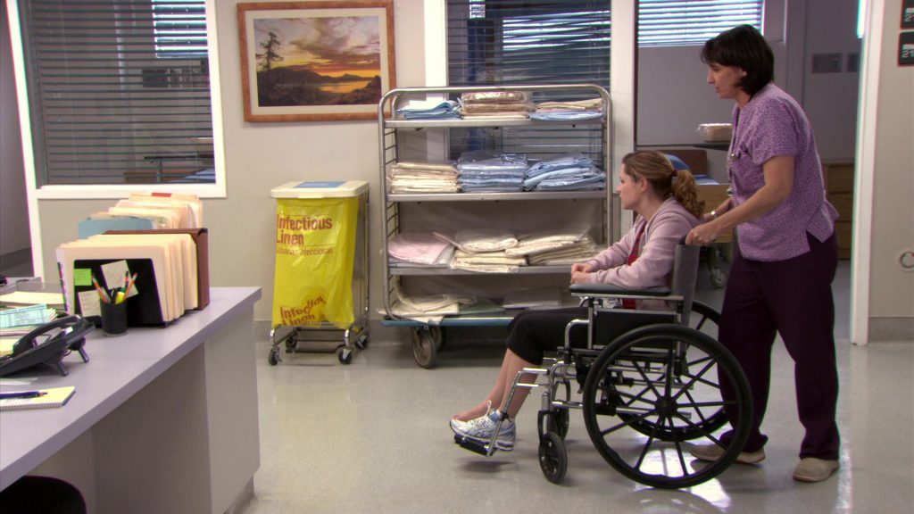 Asics Sneakers Worn by Jenna Fischer (Pam Beesly) in The Office – Season 5, Episode 28, “Company Picnic” (2009) (Image 3)