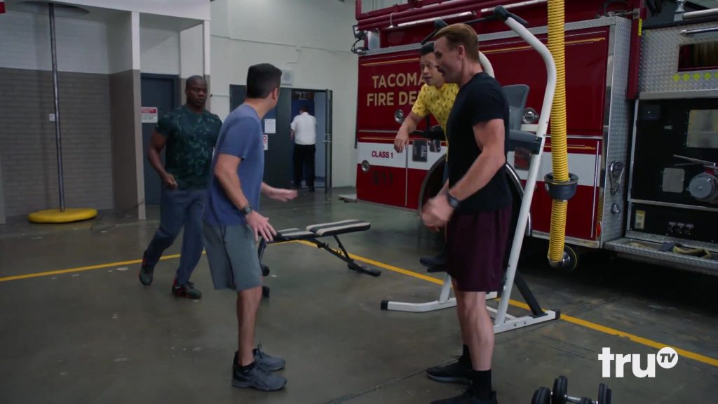 Asics Sneakers Worn by Steve Lemme in Tacoma FD – Season 1, Episode 8, Where's the Beefcake (2019) (Image 1)
