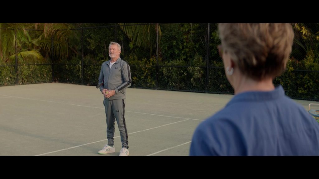 Asics Sneakers and Under Armour Tracksuit in Apples Never Fall S01E06 “Stan” (2024) (Image 1)